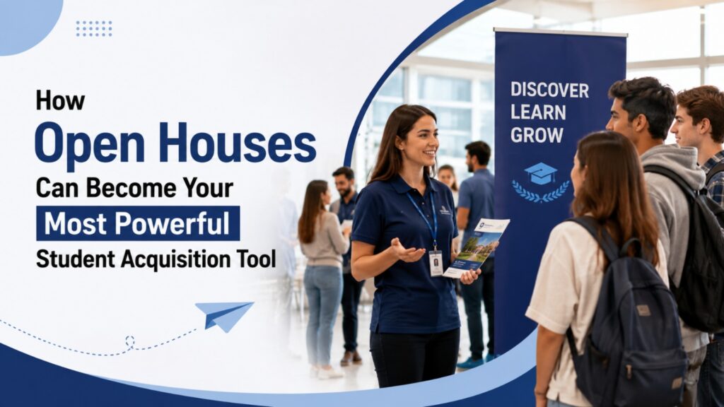 How Open Houses Can Become Your Most Powerful Student Acquisition Tool